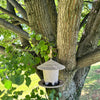 Deluxe Round Bird Feeder - Coffee Husks