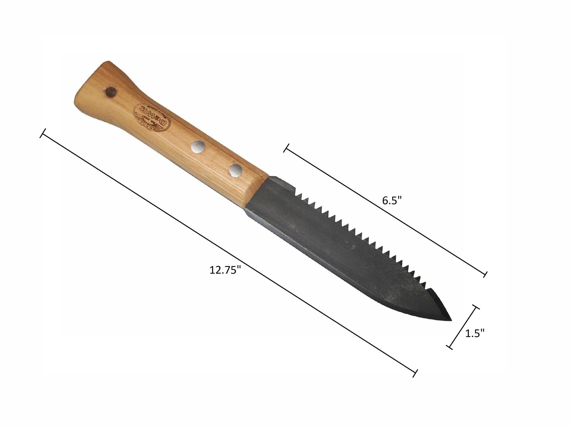 DeWit Knife - Serrated Farmer's Dagger