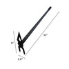 DeWit Comby Hoe - 2 Tine Cultivator /  Diamond Shaped Long Handle