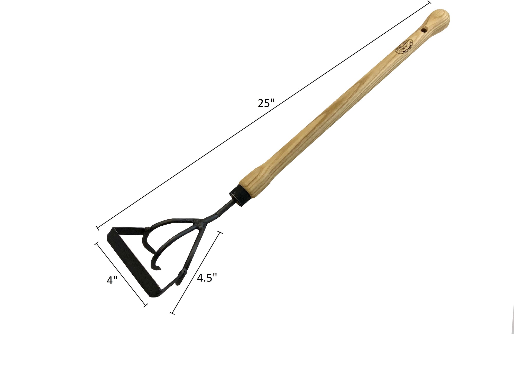 DeWit Cultivator Stirrup Hoe Drop Grip