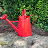 1.2 gal Red Metal Watering Can