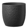 6.3" White 5.5" Silver 5.1" Anthracite 3 Piece Set of Ceramic Boston Pots