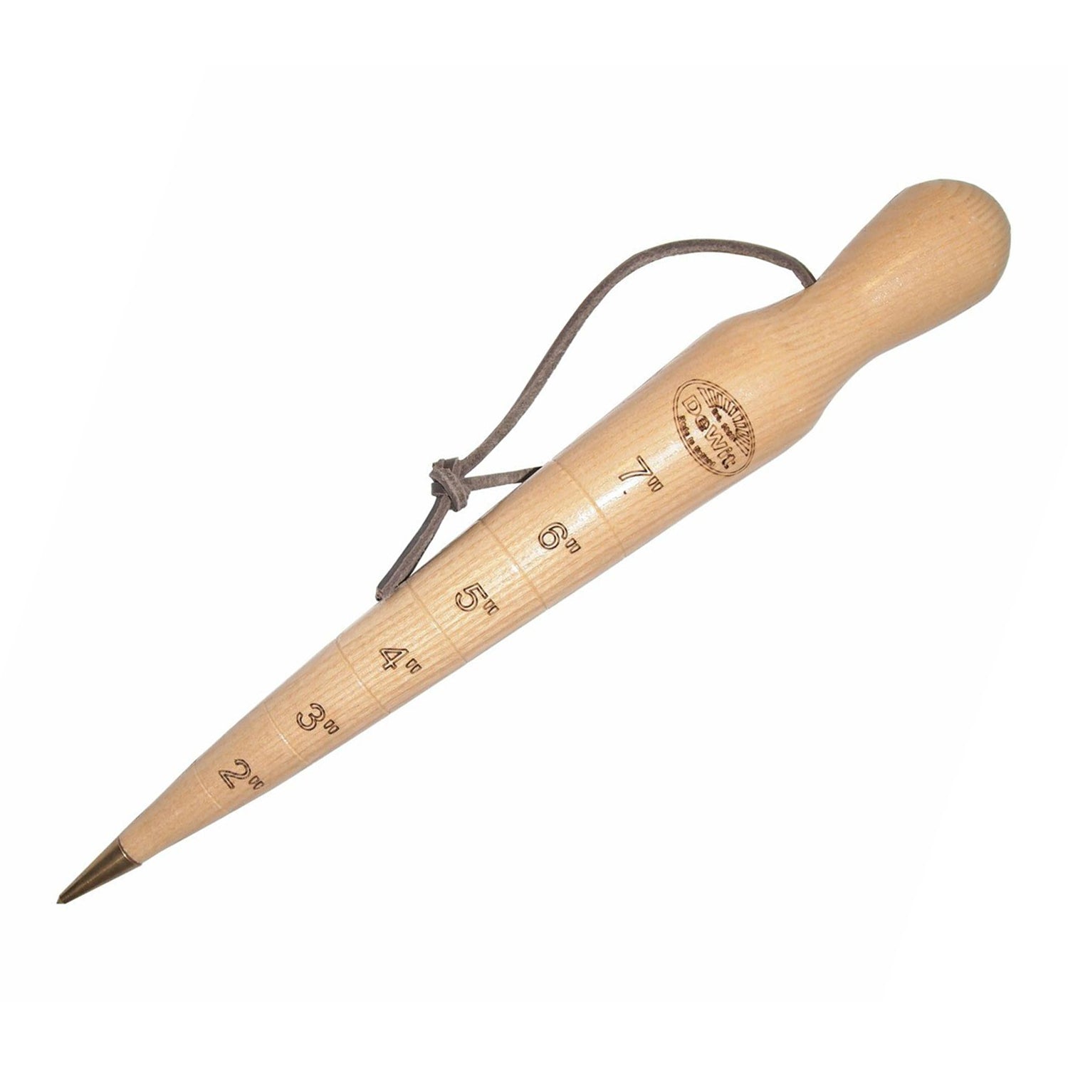 DeWit Dibber - Wooden with Brass Tip