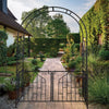 Garden Gateway Arch and Gate Set