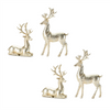 Deer (Set of 4) 8.5"H, 12"H Resin