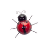 Metal Lady Bug Garden Decor (Set of 6)