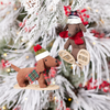Winter Sport Dog Ornament (Set of 6) 6.5"H, 9"H Polyester