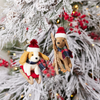 Winter Sport Dog Ornament (Set of 6) 7”H Polyester