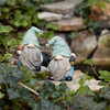 Gnome (Set of 4) 4.5"L x 6.25"H Resin