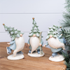 Gnome w/Skis and Skates (Set of 3) 7.25”H Resin