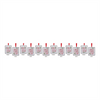 Ornament (Set of 12) 5.25”H Iron