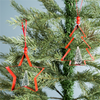 Star and Tree Cookie Cutter Ornament (Set of 6) 4"H, 4.75"H Metal