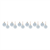 Ornament (Set of 12) 3”D Glass