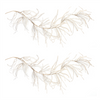 Glitter Pine Garland (Set of 2) 5'L Plastic
