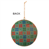 Ski and Snowboard Disc Ornament (Set of 6) 6”H Iron