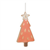 Tree Ornament (Set of 6) 4”H Ceramic