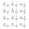 Snowflake Ornament (Set of 24) 5”H Wood