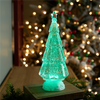 LED Tree 12”H Plastic 3 AA Batteries Not Included/USB Cord Included 6 Hr Timer