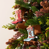 Cowboy Boot Ornament (Set of 6) 4.25”H Glass