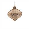 Ornament (Set of 6) 4.25"H, 4.5"H, 7"H Plastic/Bamboo