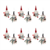 Mouse Ornament (Set of 12) 6.5"H, 7.5"H Polyester