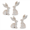 Rabbit (Set of 4) 10"H, 11.5"H Resin