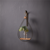 Hanging Bottle Vase in Teardrop Frame (Set of 2)
