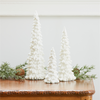 Off-White Tabletop Holiday Tree (Set of 6)