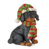 Winter Dog (Set of 12) 3.5”H Resin