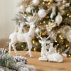 Winter Deer with Woodland Friends Figurine (Set of 2)
