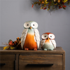 Owl (Set of 2) 6"H, 16"H Terra Cotta