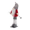 Gnome Skier (Set of 6) 14.25”H Polyester