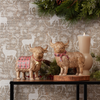 Highland Cow (Set of 2) 7.75”H Resin