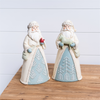 Winter Santa Figurine (Set of 2)