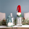 Gnome Ornament/Bottle Topper (Set of 6) 7”H Wool