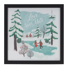 Snow Frame (Set of 3) 10”SQ Plastic/MDF