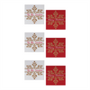 Merry Christmas and Tis The Season Sign (Set of 6) 11.75”SQ MDF