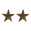 Star (Set of 2) 20”H Wood