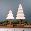 Tree (Set of 2) 15"H, 21"H Wood