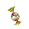 Candy Ornament (Set of 12) 3.25”H Glass