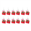 Envelope Ornament (Set of 12) 5”H Glass