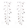 Pine Cone Garland (Set of 2) 5.5'L Plastic/Cone