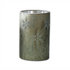 Candle Holder (Set of 2) 5"H, 7"H Glass
