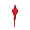 Drop Ornament (Set of 3) 7.5”H Glass