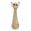 Glittered Angel with Feather Wings (Set of 2)