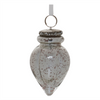 Grey Mercury Glass Ornament (Set of 6)