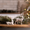 Deer (Set of 6) 3.5"H, 5.25"H Resin