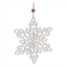 Snowflake Ornament (Set of 24) 5”H Wood