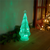 LED Tree 12”H Plastic 3 AA Batteries Not Included/USB Cord Included 6 Hr Timer