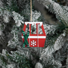 Gondola Ornament (Set of 12) 3.75”H Tin